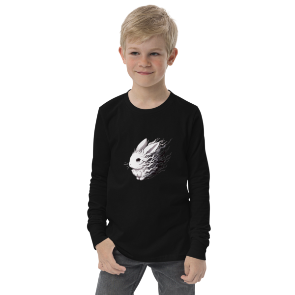 Youth Boy's long sleeve tee - Ghost Bunny